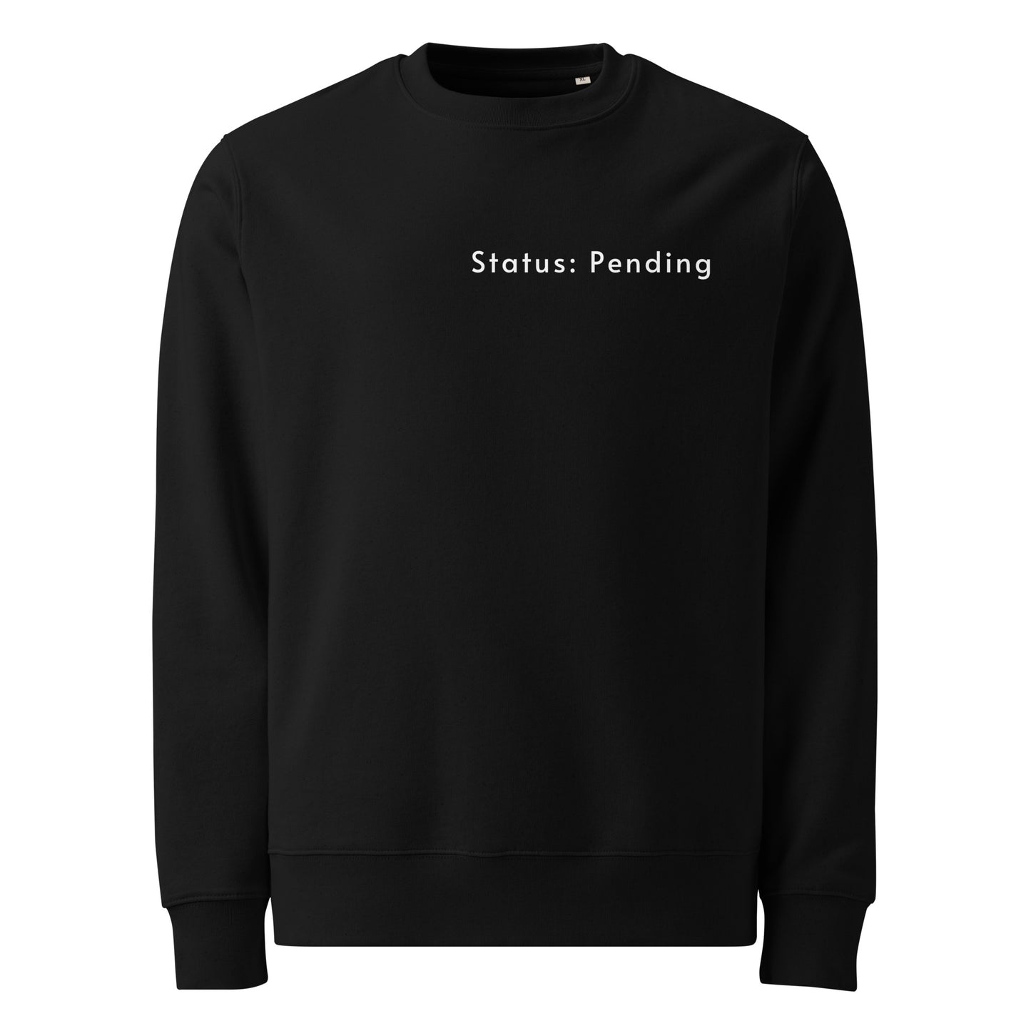 Status: Pending — Issue #01 / Eco Sweatshirt.