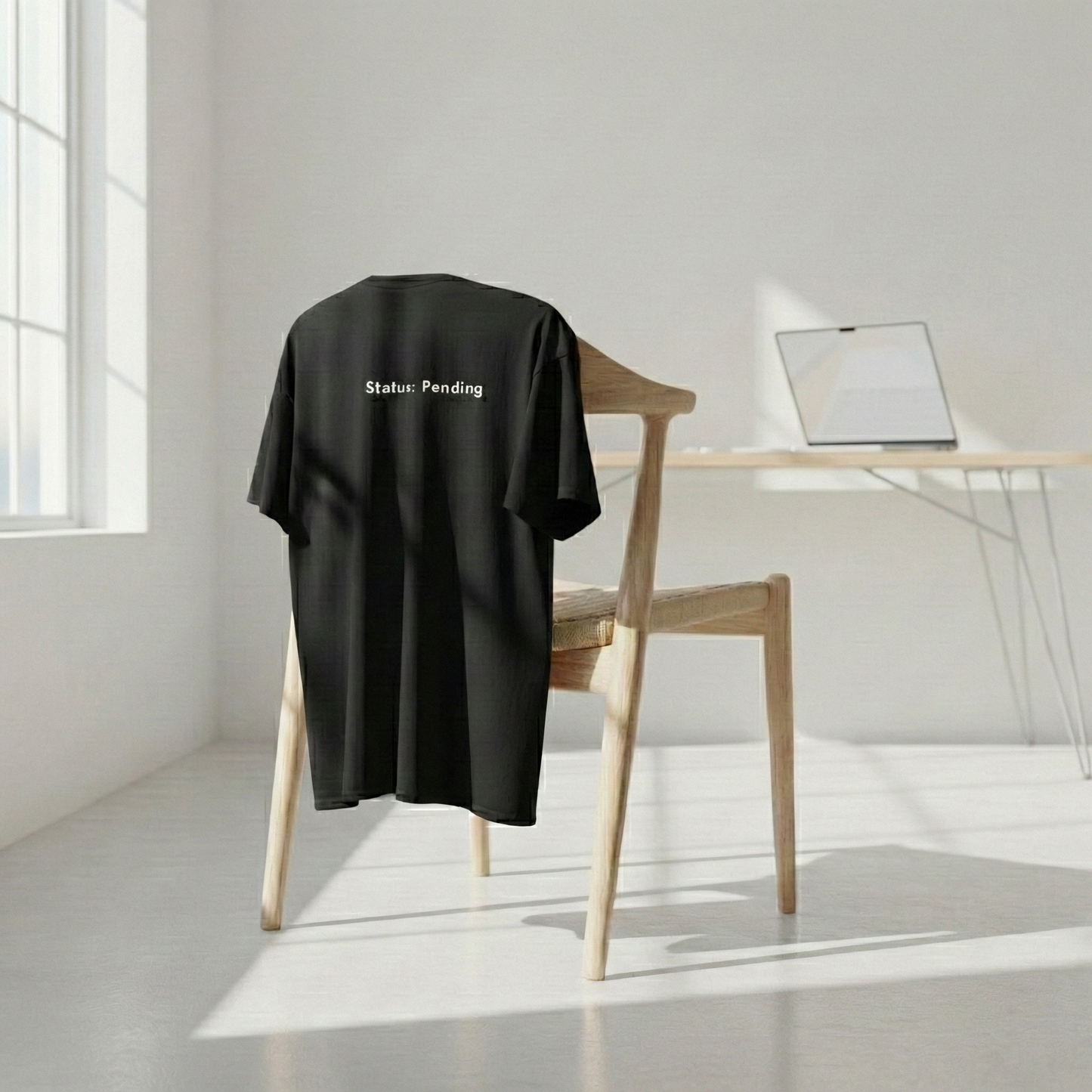 Status: Pending — Issue #01 / Unisex Organic Cotton T-shirt.